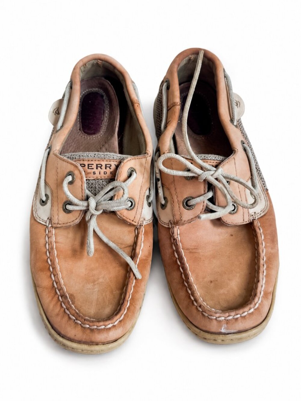 Sperry Top-Sider Tan Leather Classic Boat Shoes Women’s 7.5